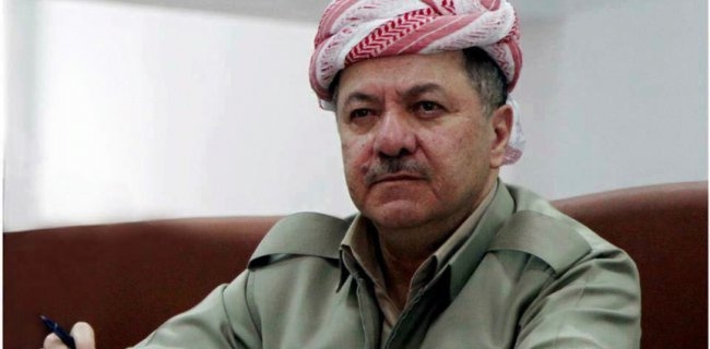  بارزانی: تیرۆریستان لەسەر دەستی پێشمەرگە تێکشکێندران 